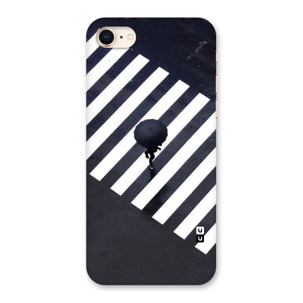 Zebra Walking Back Case for iPhone 8