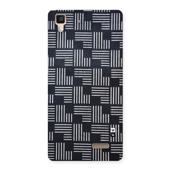 Zig Zag Hierarchy Back Case for Oppo R7