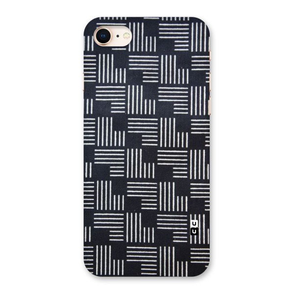 Zig Zag Hierarchy Back Case for iPhone 8