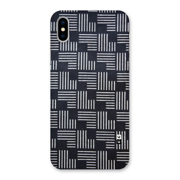 Zig Zag Hierarchy Back Case for iPhone X