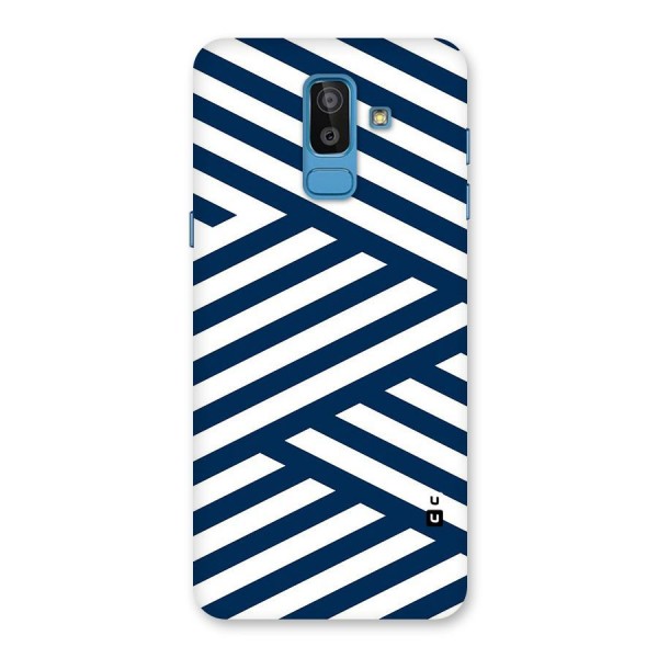 Zip Zap Pattern Back Case for Galaxy J8