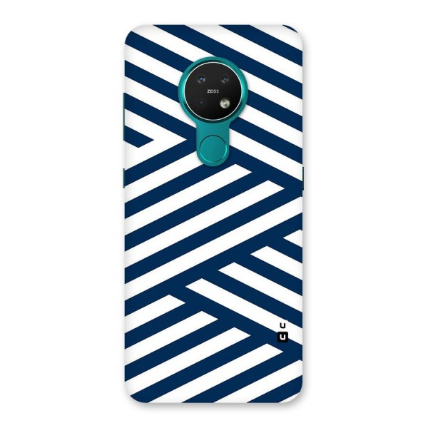 Zip Zap Pattern Back Case for Nokia 7.2