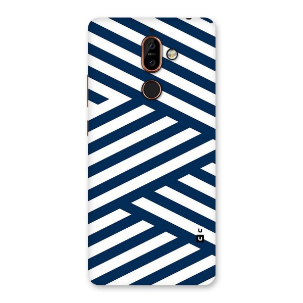 Zip Zap Pattern Back Case for Nokia 7 Plus