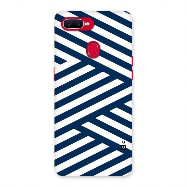 Zip Zap Pattern Back Case for Oppo F9 Pro