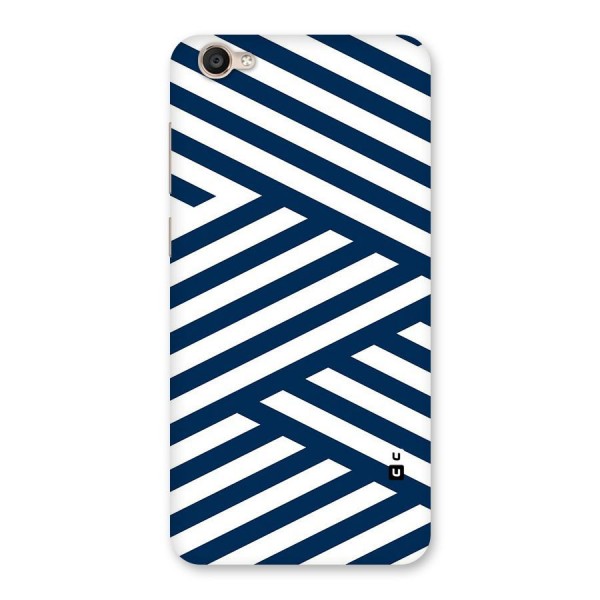 Zip Zap Pattern Back Case for Vivo Y55s