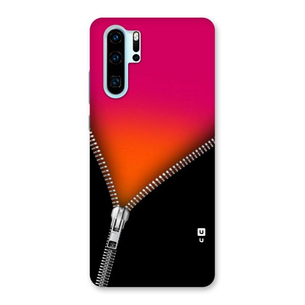 Zipper Print Back Case for Huawei P30 Pro