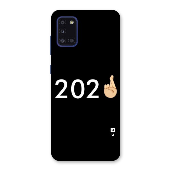 2021 Fingers Crossed Back Case for Galaxy A31