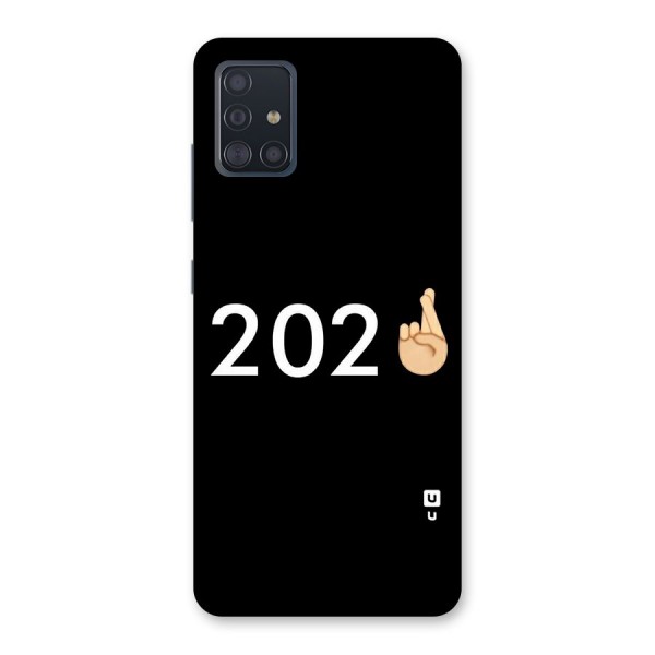 2021 Fingers Crossed Back Case for Galaxy A51