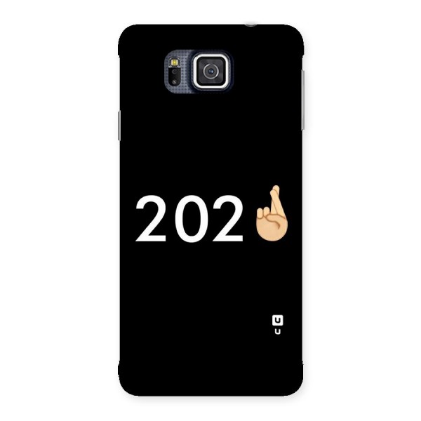 2021 Fingers Crossed Back Case for Galaxy Alpha