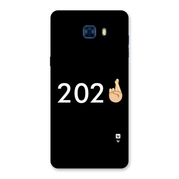 2021 Fingers Crossed Back Case for Galaxy C7 Pro