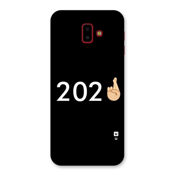 2021 Fingers Crossed Back Case for Galaxy J6 Plus