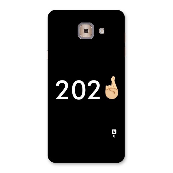 2021 Fingers Crossed Back Case for Galaxy J7 Max