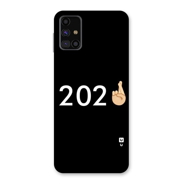 2021 Fingers Crossed Back Case for Galaxy M31s