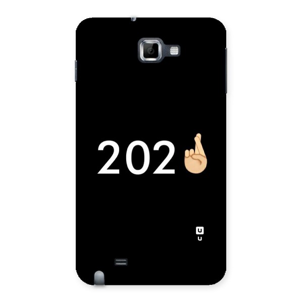 2021 Fingers Crossed Back Case for Galaxy Note