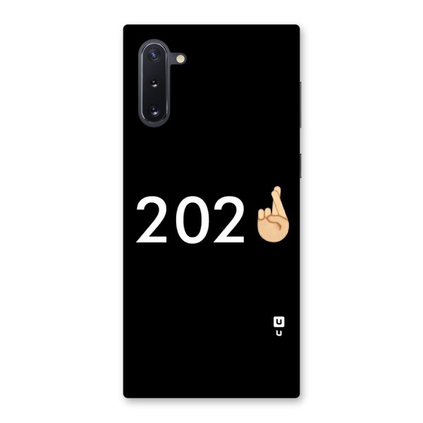 2021 Fingers Crossed Back Case for Galaxy Note 10