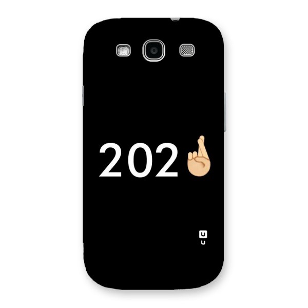 2021 Fingers Crossed Back Case for Galaxy S3 Neo