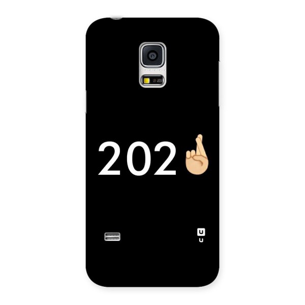 2021 Fingers Crossed Back Case for Galaxy S5 Mini