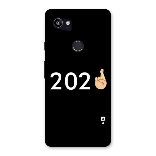 2021 Fingers Crossed Back Case for Google Pixel 2 XL