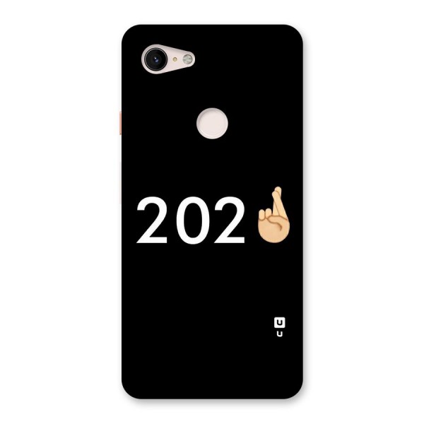 2021 Fingers Crossed Back Case for Google Pixel 3 XL