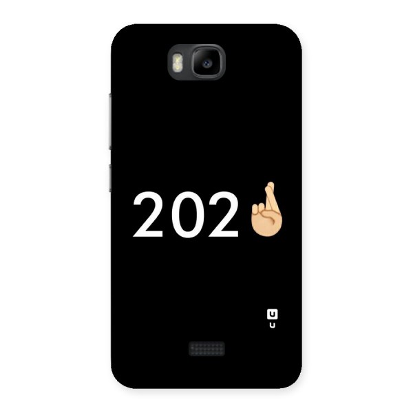 2021 Fingers Crossed Back Case for Honor Bee