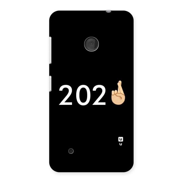 2021 Fingers Crossed Back Case for Lumia 530