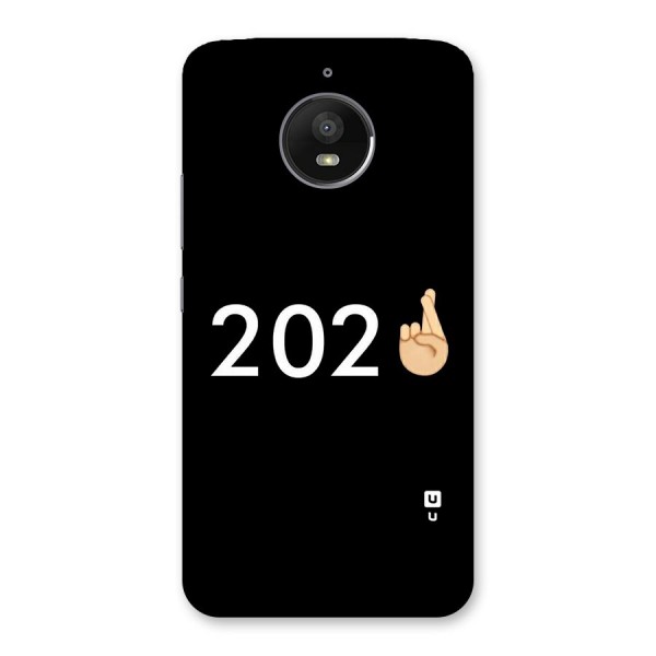 2021 Fingers Crossed Back Case for Moto E4 Plus