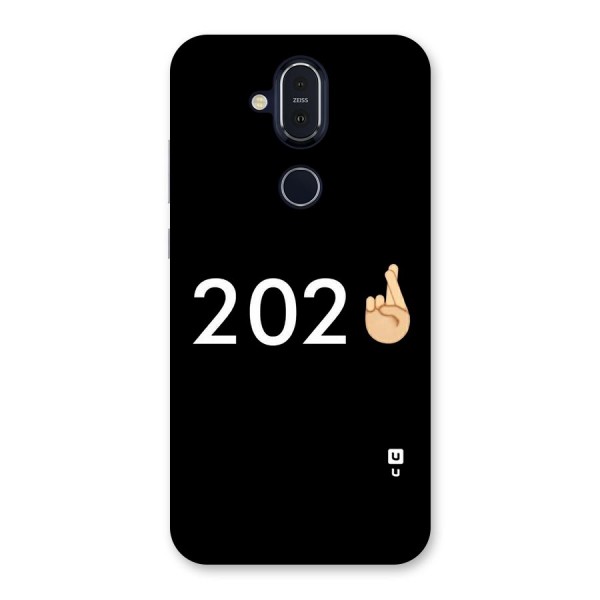 2021 Fingers Crossed Back Case for Nokia 8.1