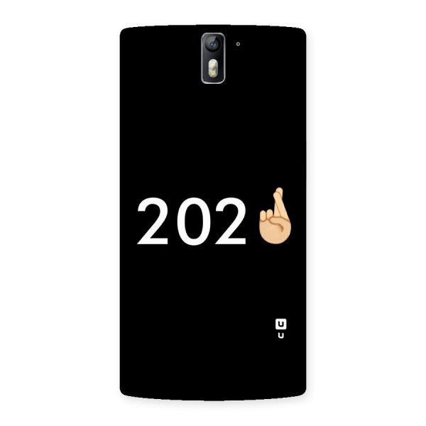 2021 Fingers Crossed Back Case for One Plus One