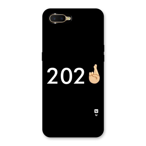 2021 Fingers Crossed Back Case for Oppo K1