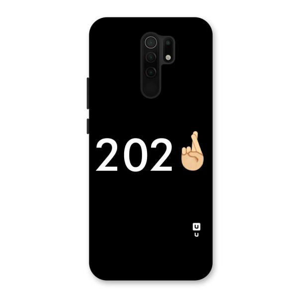 2021 Fingers Crossed Back Case for Poco M2