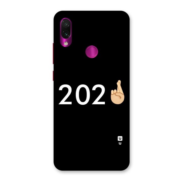 2021 Fingers Crossed Back Case for Redmi Note 7 Pro