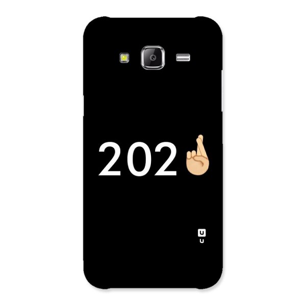 2021 Fingers Crossed Back Case for Samsung Galaxy J5