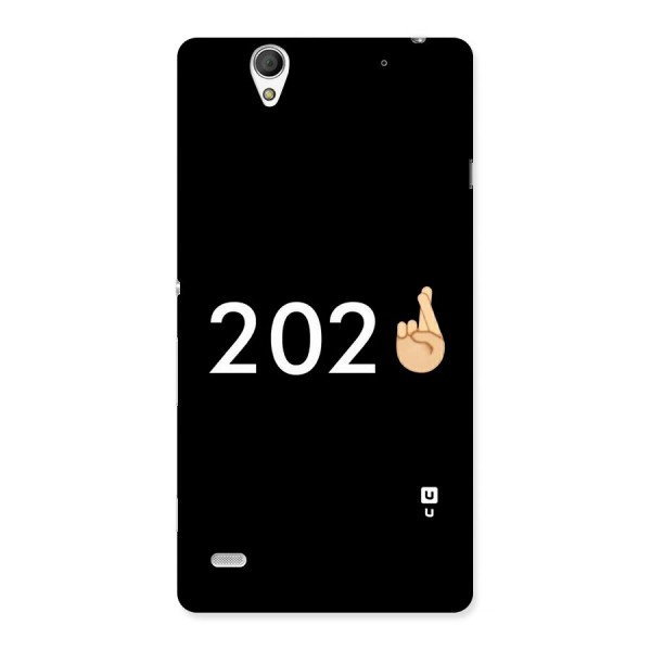 2021 Fingers Crossed Back Case for Sony Xperia C4