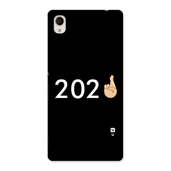 2021 Fingers Crossed Back Case for Sony Xperia M4