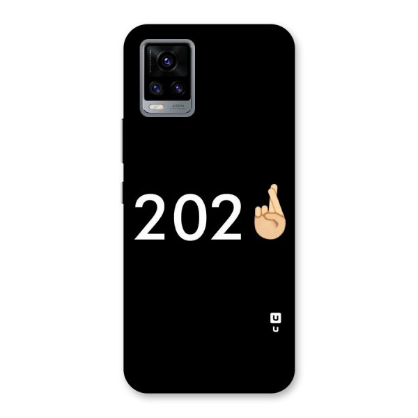 2021 Fingers Crossed Back Case for Vivo V20