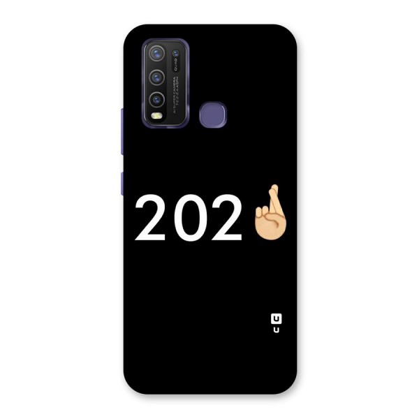 2021 Fingers Crossed Back Case for Vivo Y30