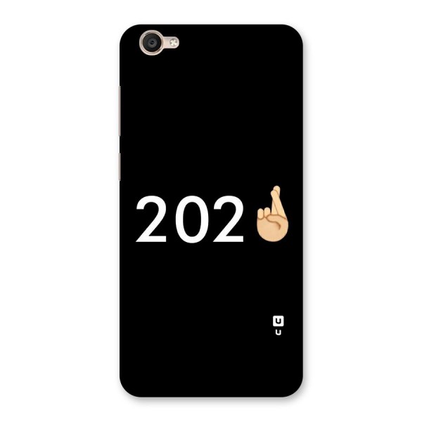 2021 Fingers Crossed Back Case for Vivo Y55s