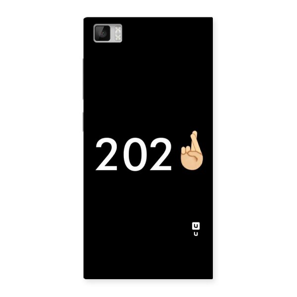 2021 Fingers Crossed Back Case for Xiaomi Mi3