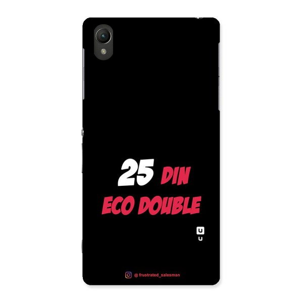25 Din Eco Double Black Back Case for Sony Xperia Z2