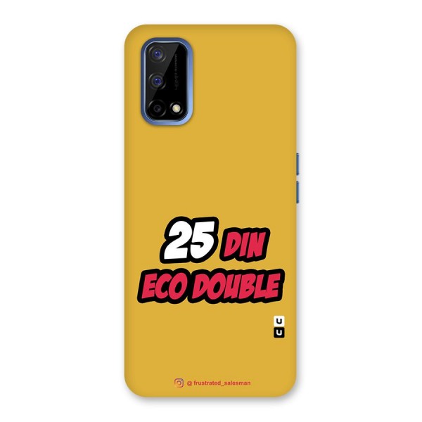 25 Din Eco Double Mustard Yellow Back Case for Realme Narzo 30 Pro