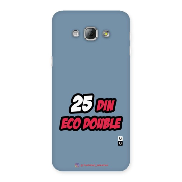 25 Din Eco Double SteelBlue Back Case for Galaxy A8