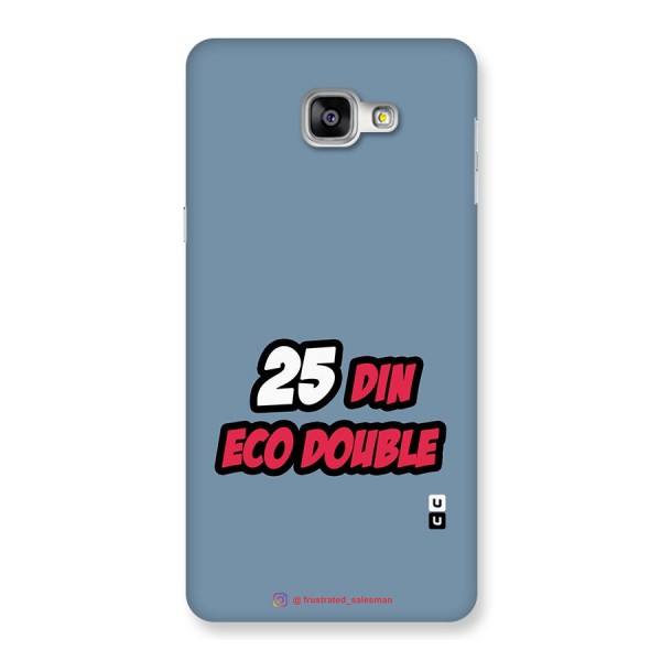 25 Din Eco Double SteelBlue Back Case for Galaxy A9