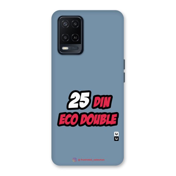 25 Din Eco Double SteelBlue Back Case for Oppo A54