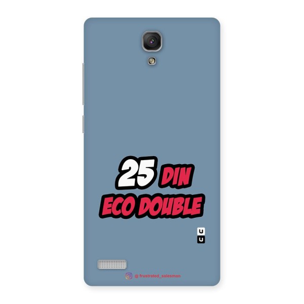 25 Din Eco Double SteelBlue Back Case for Redmi Note