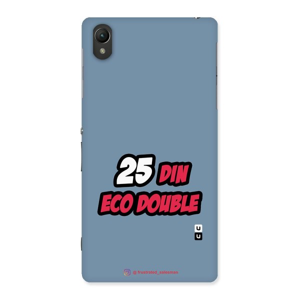 25 Din Eco Double SteelBlue Back Case for Sony Xperia Z2