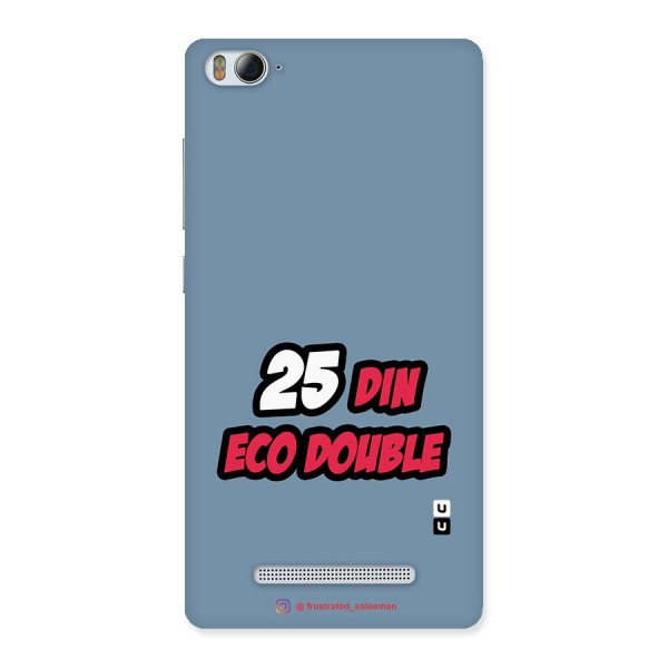 25 Din Eco Double SteelBlue Back Case for Xiaomi Mi4i