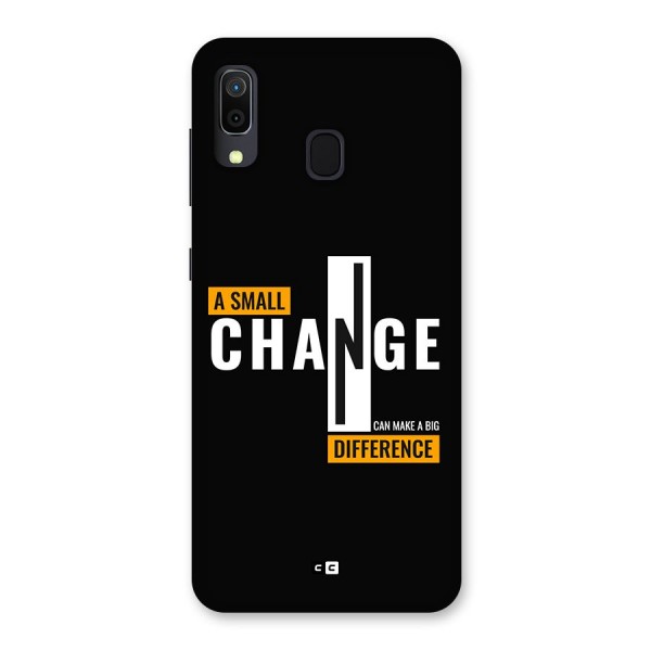 A Small Change Back Case for Galaxy A30