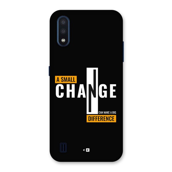 A Small Change Back Case for Galaxy M01