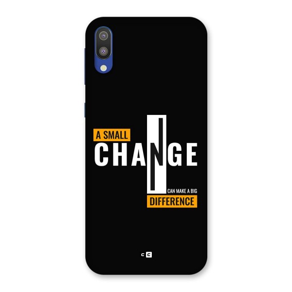 A Small Change Back Case for Galaxy M10