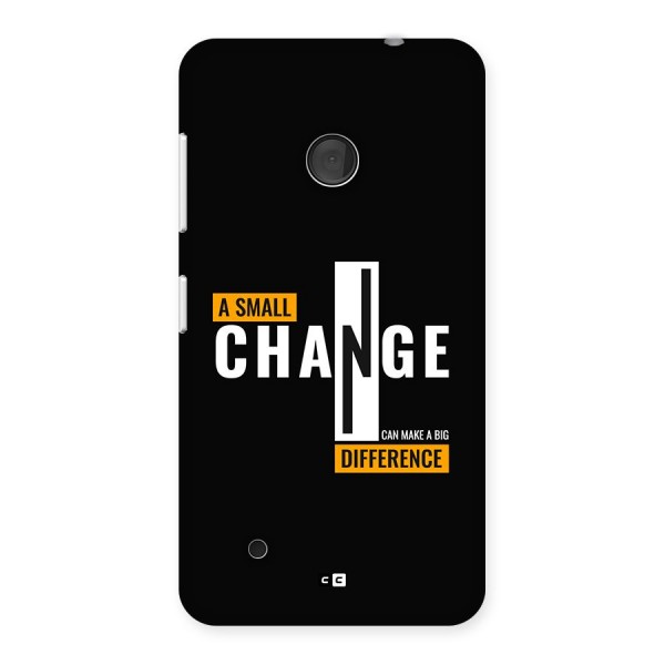 A Small Change Back Case for Lumia 530